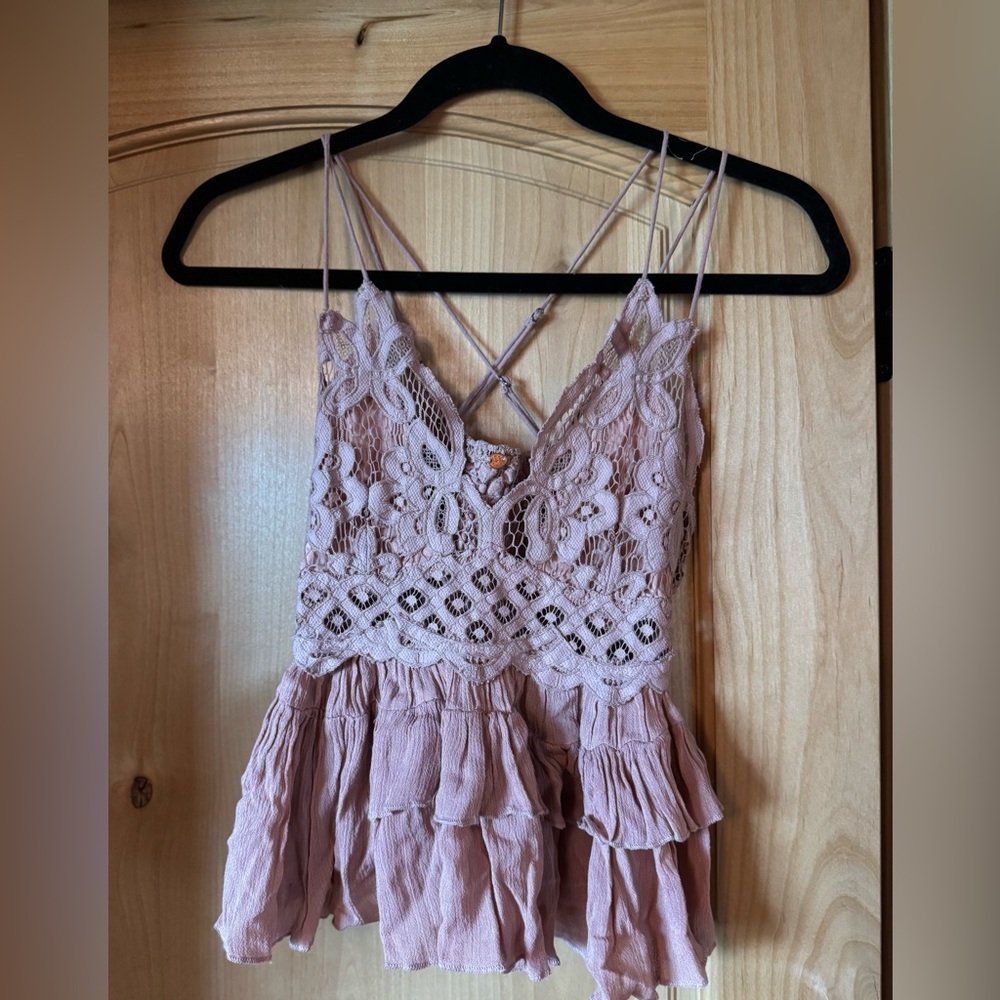 Free People Lace Cami Top - Picture 1 of 2